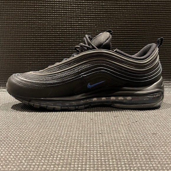 Nike Air Max 97 Black with Dark Marina Blue Size 11 - Picture 3 of 10